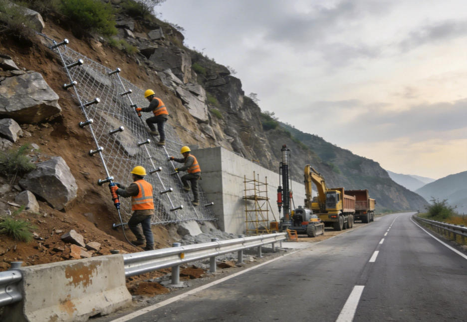 城区公路道路护坡